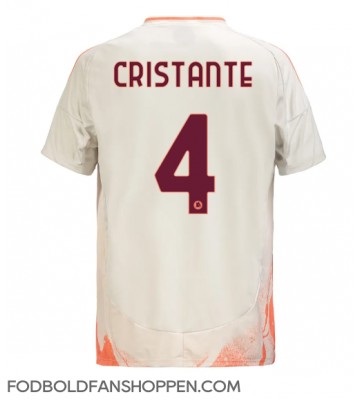 AS Roma Bryan Cristante #4 Udebanetrøje 2024-25 Kortærmet